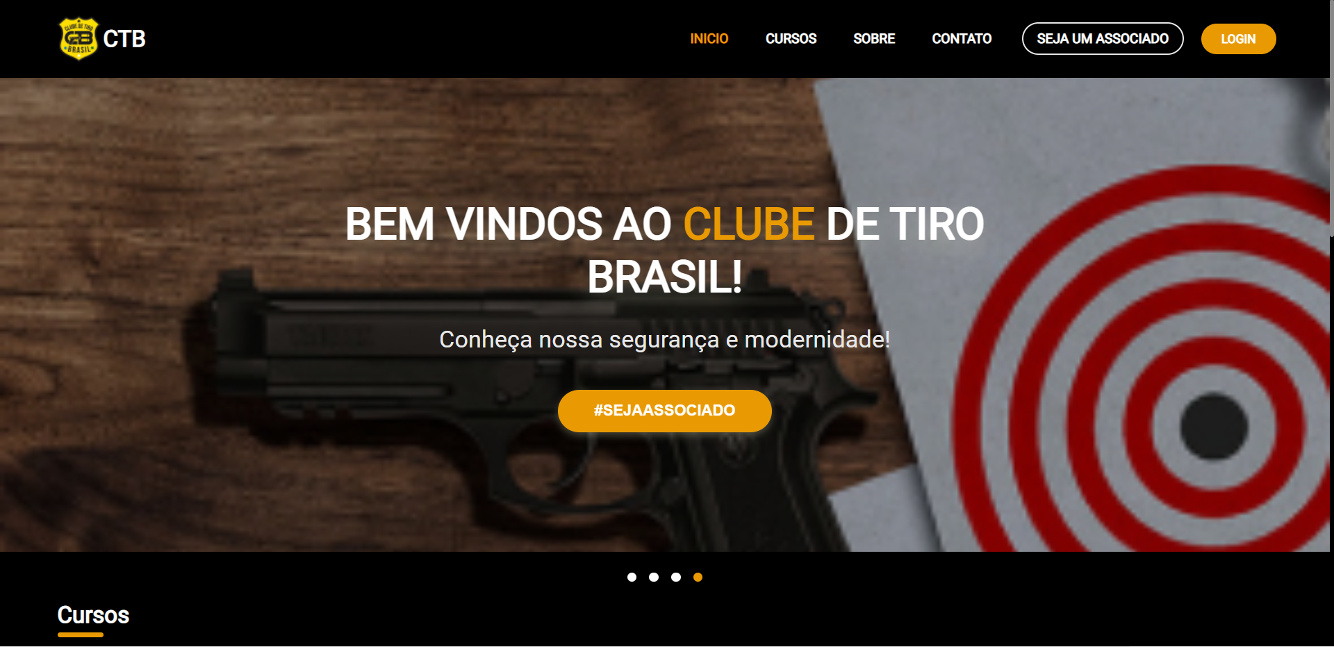 Site de clube de tiro
